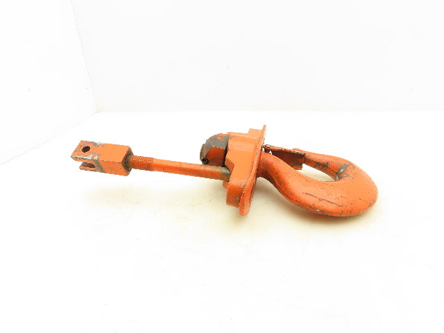 CM Lodestar 2 Ton Hoist Upper Rigid Hook Suspension Latch Hook Orange 627-710