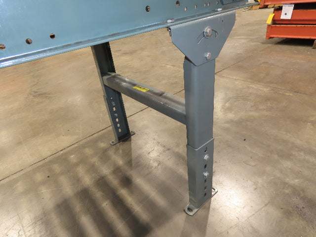 Hytrol 24"x 10' Accumulation Roller Conveyor 21"BF O-Ring Line Shaft Drive 64FPM