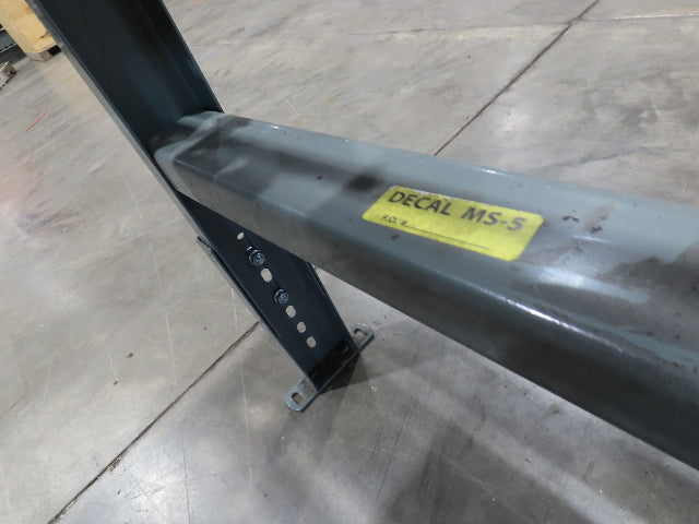 Hytrol 24"x 10' Accumulation Roller Conveyor 21"BF O-Ring Line Shaft Drive 64FPM