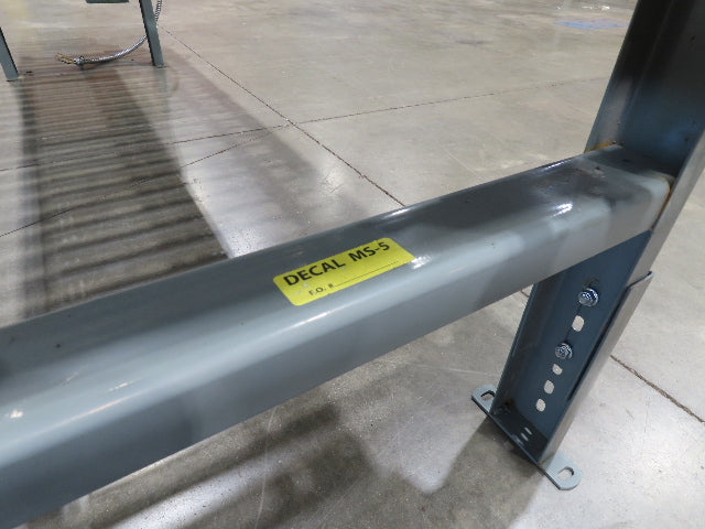 Hytrol 24"x 10' Accumulation Roller Conveyor 21"BF O-Ring Line Shaft Drive 64FPM
