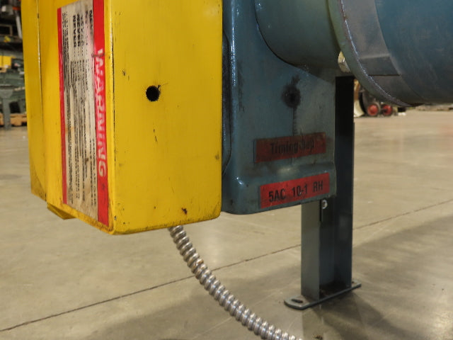 Hytrol 24"x 10' Accumulation Roller Conveyor 21"BF O-Ring Line Shaft Drive 64FPM