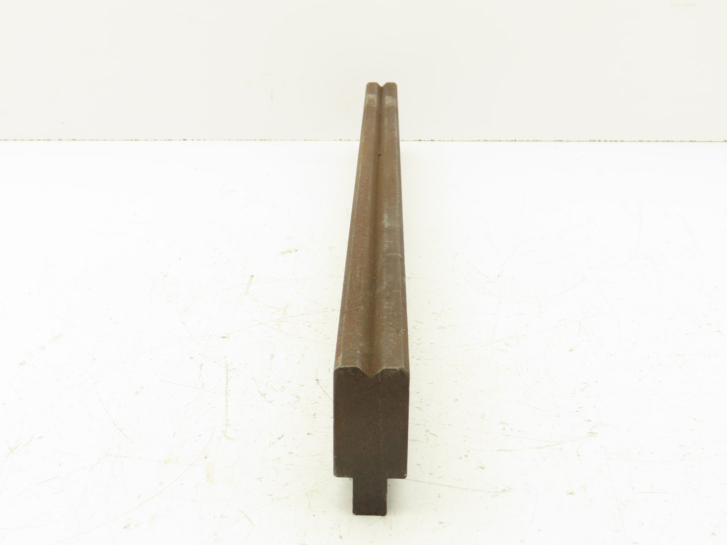 Press Brake Die 23-9/16" Long 90° V 1/4" W 1/8" D 1-3/4" H 1/2" Tang