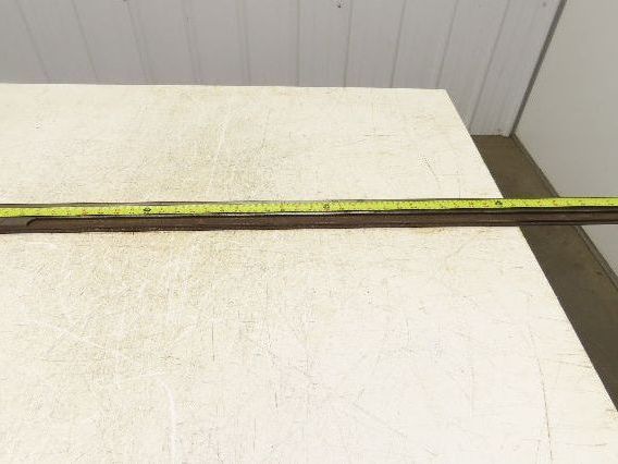Press Brake Die 73" Long 90° V 7/32" W 1/8" D 1-3/4" H 1/2" Tang