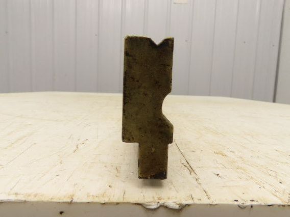 Press Brake Die 73" Long 90° V 7/32" W 1/8" D 1-3/4" H 1/2" Tang