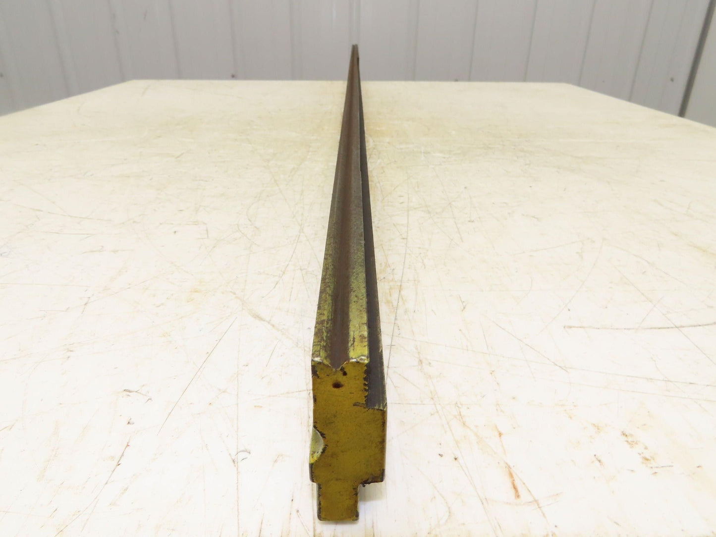 Press Brake Die 73" Long 90° V 7/32" W 1/8" D 1-3/4" H 1/2" Tang