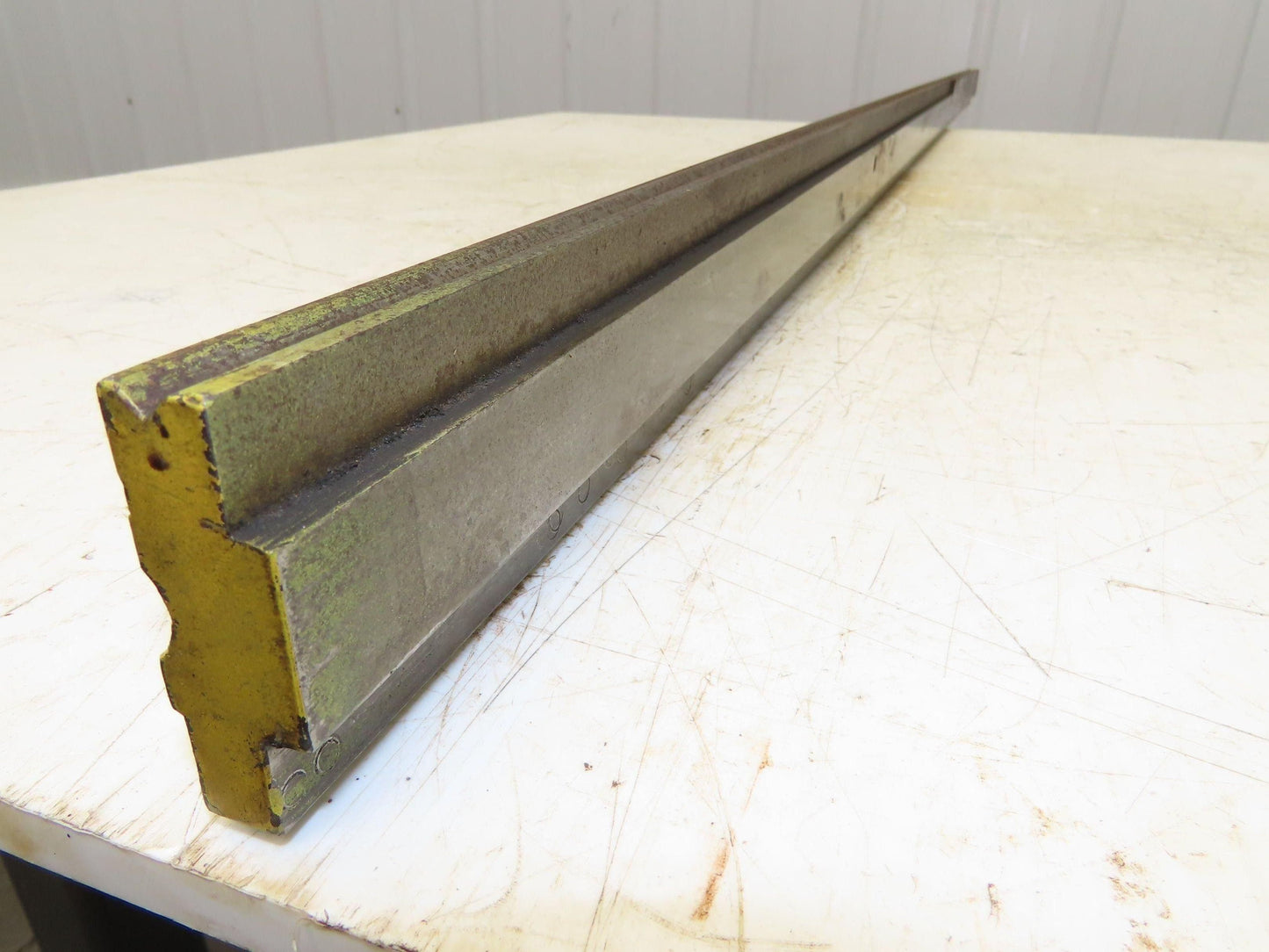 Press Brake Die 73" Long 90° V 7/32" W 1/8" D 1-3/4" H 1/2" Tang
