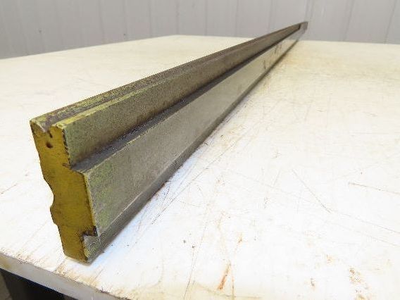 Press Brake Die 73" Long 90° V 7/32" W 1/8" D 1-3/4" H 1/2" Tang