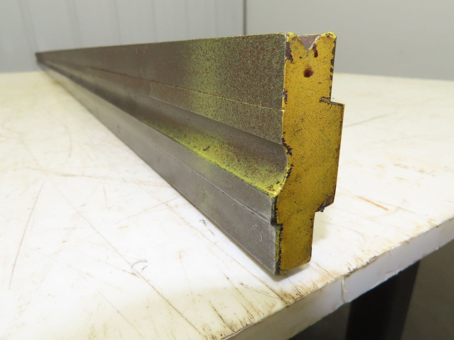 Press Brake Die 73" Long 90° V 7/32" W 1/8" D 1-3/4" H 1/2" Tang