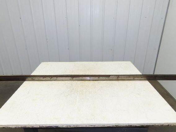 Press Brake Die 73" Long 90° V 7/32" W 1/8" D 1-3/4" H 1/2" Tang