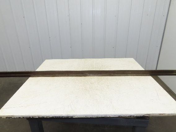 Press Brake Die 73" Long 90° V 7/32" W 1/8" D 1-3/4" H 1/2" Tang