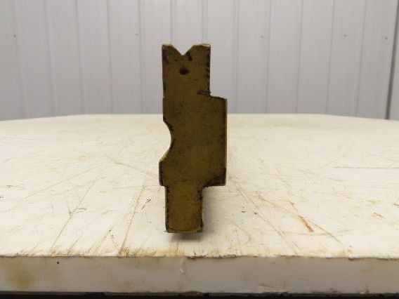 Press Brake Die 73" Long 90° V 7/32" W 1/8" D 1-3/4" H 1/2" Tang