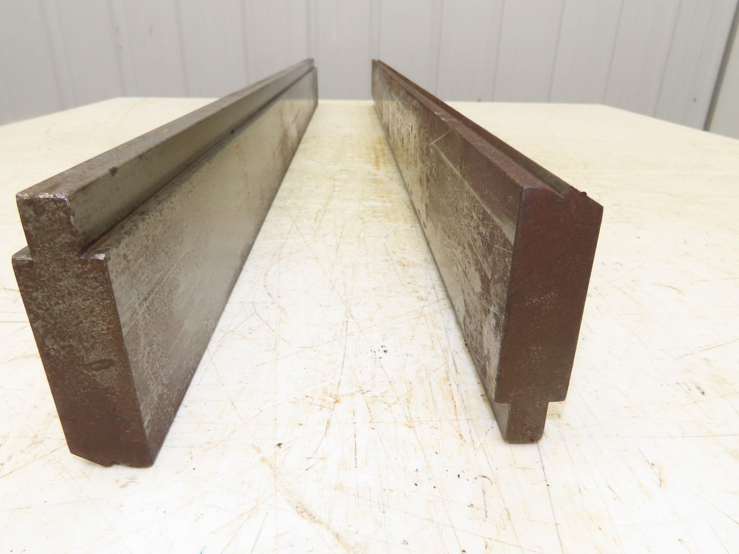Press Brake Punch Die Set 39" Long 90° Offset Z Bend V 1/4" W 3/32" D