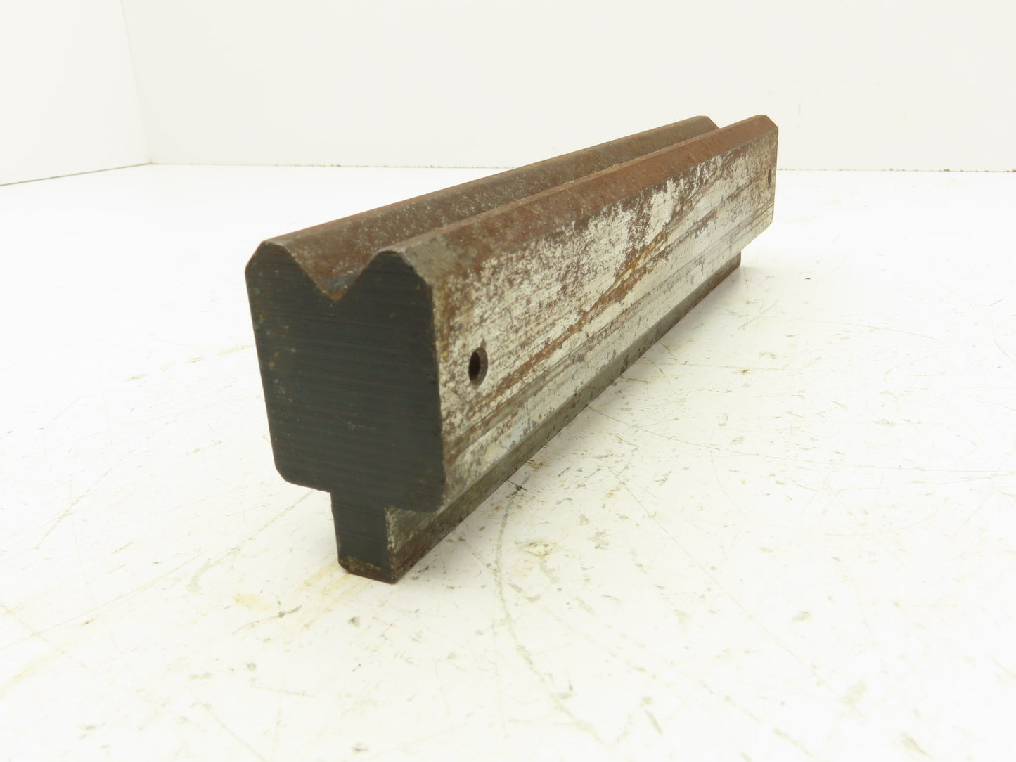 Press Brake Die 10-1/4" Long 90° V 11/16" W 3/8" D 1-3/4" H 1/2" Tang