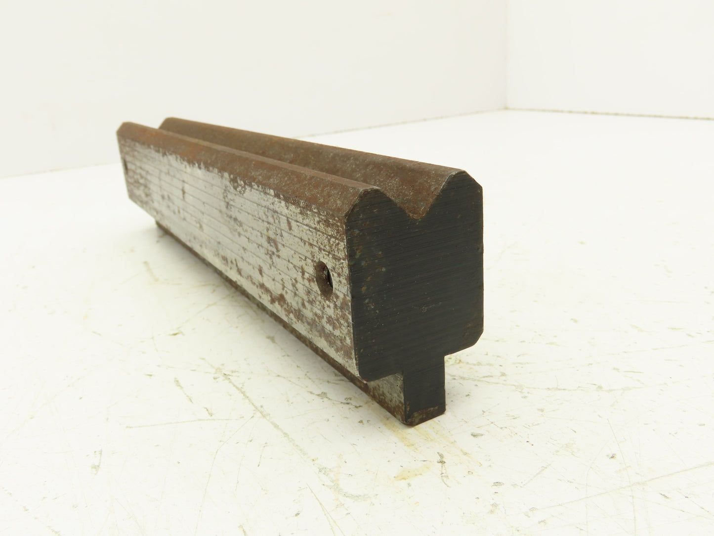 Press Brake Die 10-1/4" Long 90° V 11/16" W 3/8" D 1-3/4" H 1/2" Tang