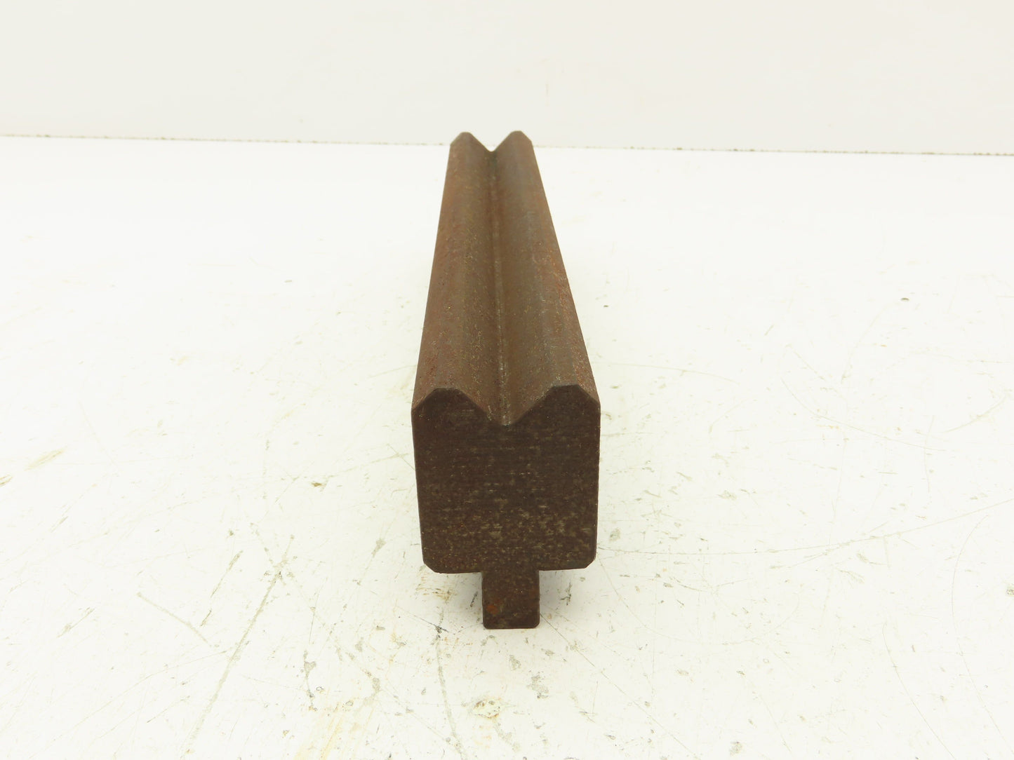Press Brake Die 10-1/4" Long 90° V 11/16" W 3/8" D 1-3/4" H 1/2" Tang