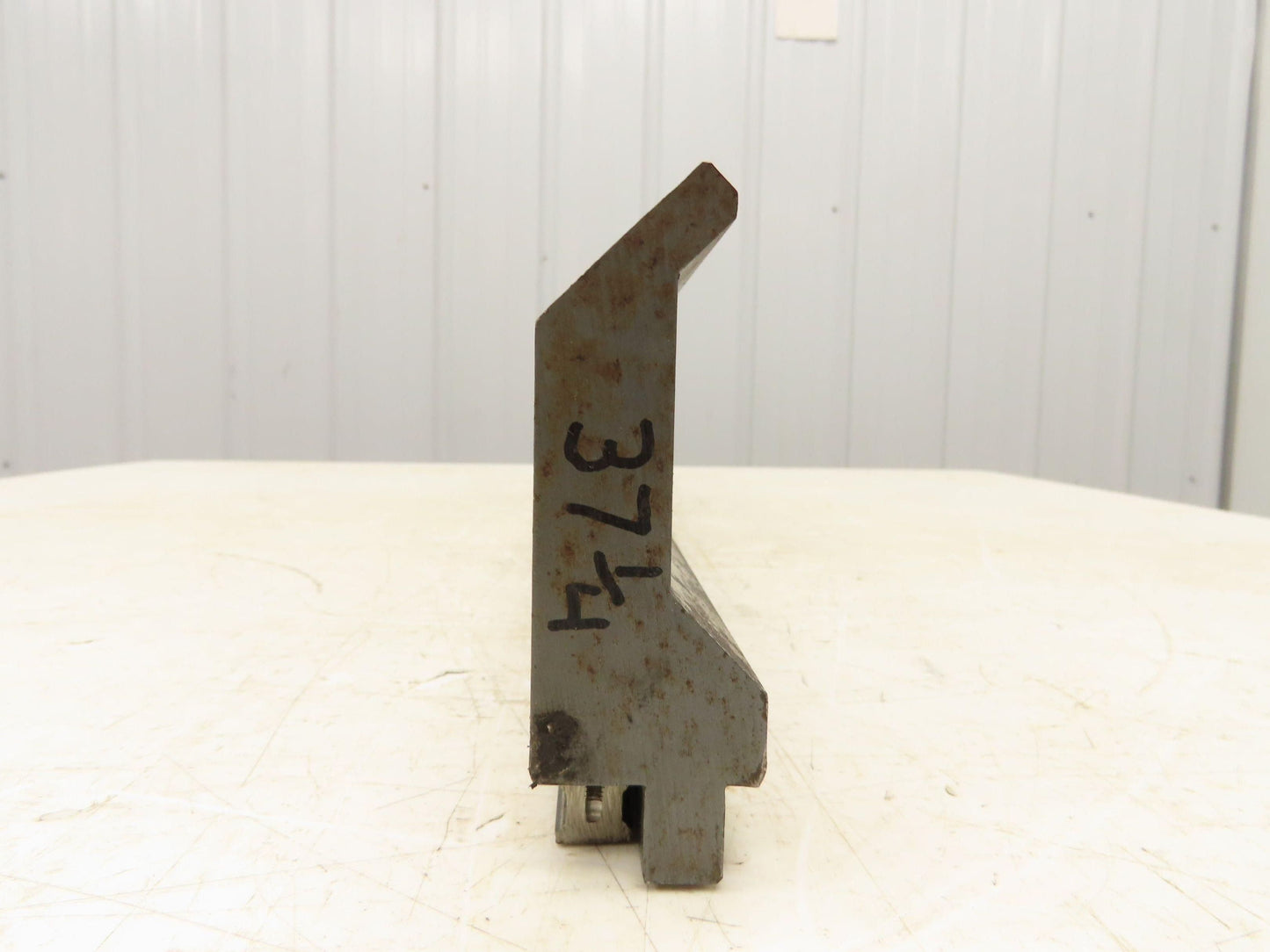 Press Brake Gooseneck Punch Die 37-1/4" Long 90° V 7/16" Finger 3-3/4" H