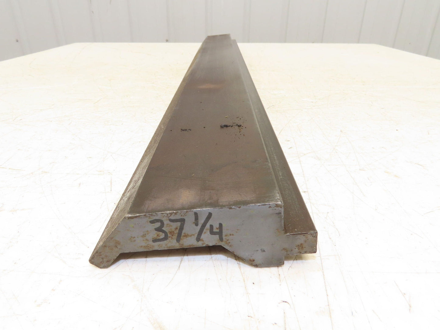 Press Brake Gooseneck Punch Die 37-1/4" Long 90° V 7/16" Finger 3-3/4" H