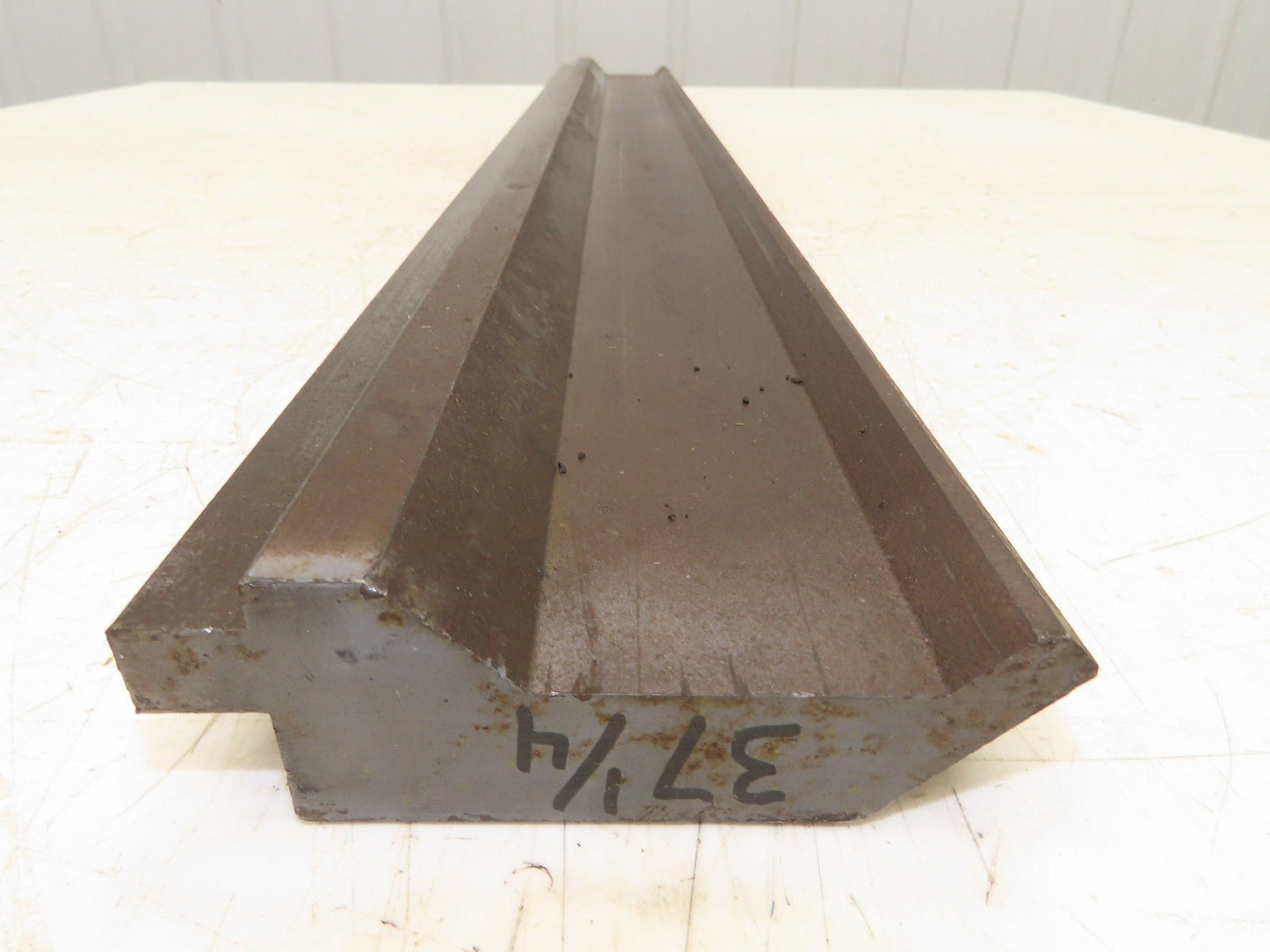 Press Brake Gooseneck Punch Die 37-1/4" Long 90° V 7/16" Finger 3-3/4" H