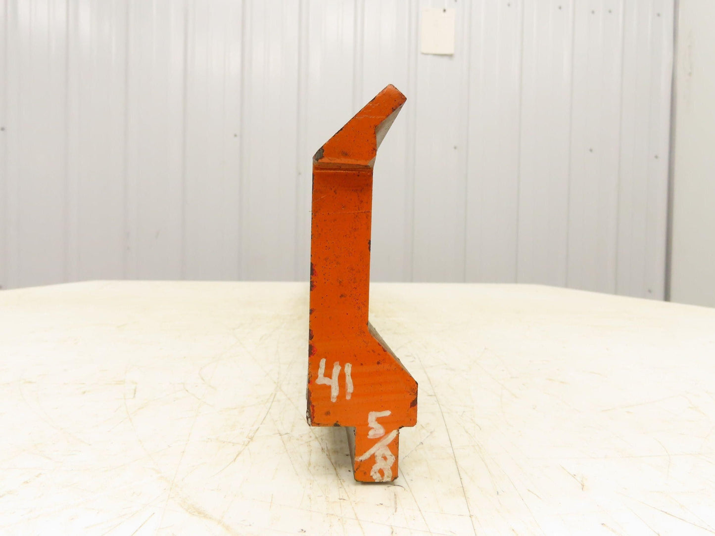 Press Brake Gooseneck Punch Die 41-5/8" Long 90° V 1/4" Finger 3-3/4" H