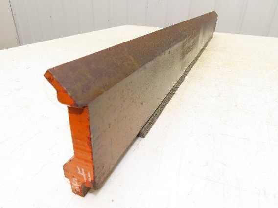 Press Brake Gooseneck Punch Die 41-5/8" Long 90° V 1/4" Finger 3-3/4" H