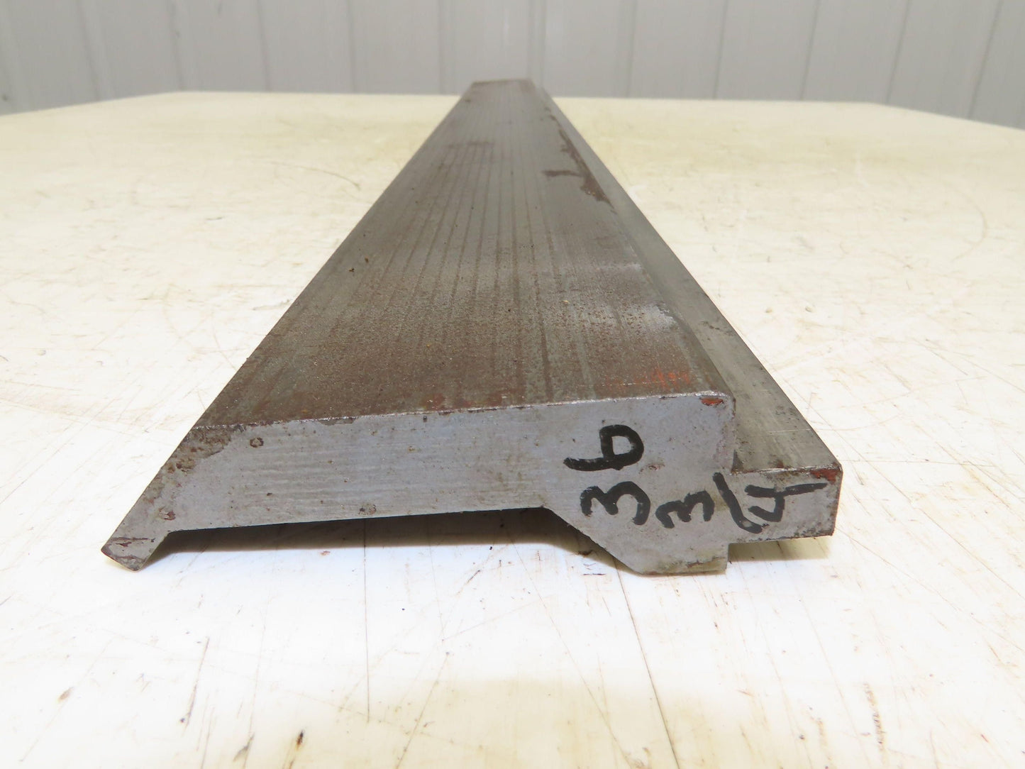 Press Brake Gooseneck Punch Die 36-3/4" Long 90° V 1/4" Finger 3-3/4" H