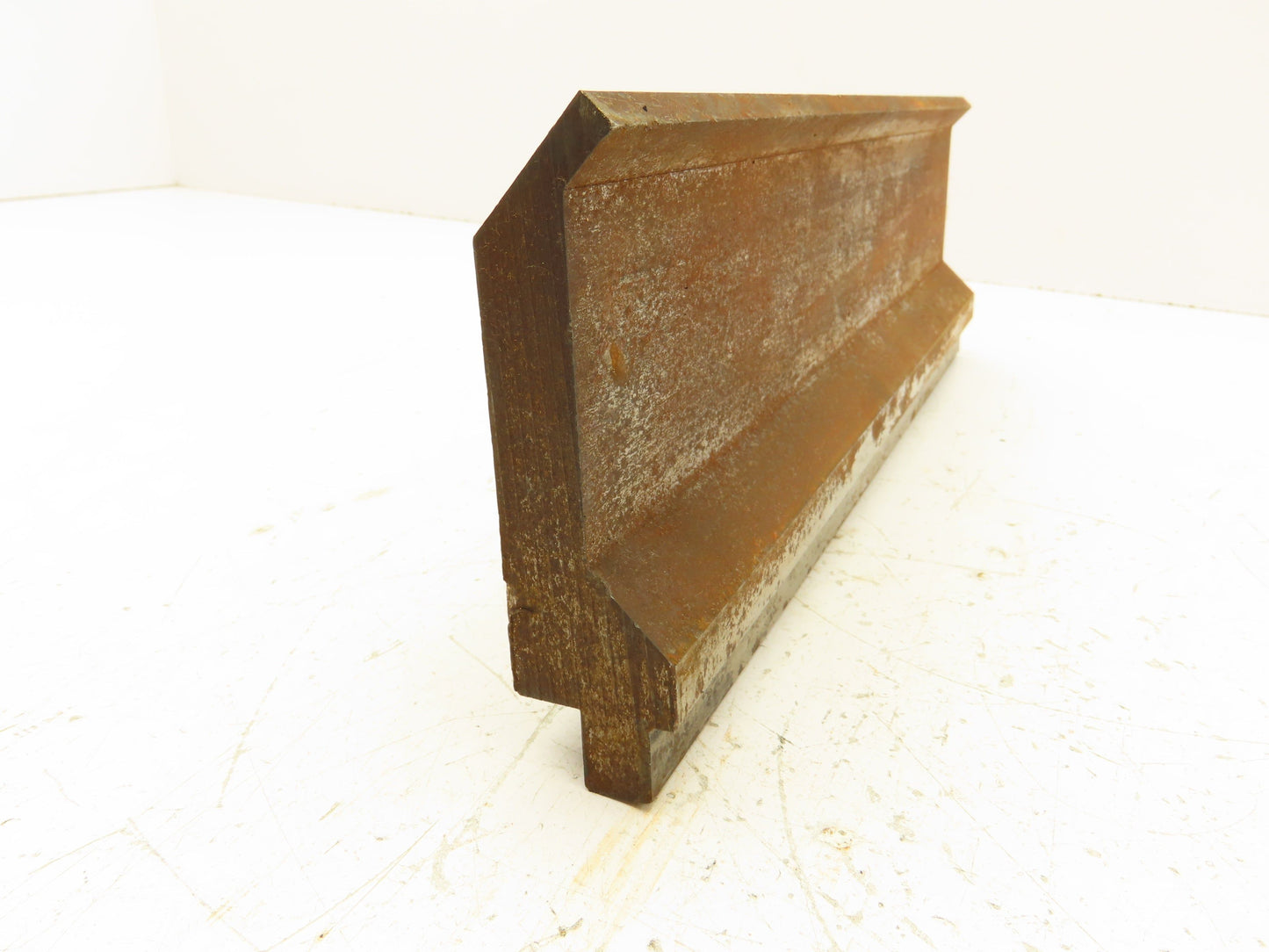 Press Brake Gooseneck Punch Die 13-9/16" Long 90° V 1/4" Finger 3-3/4" H