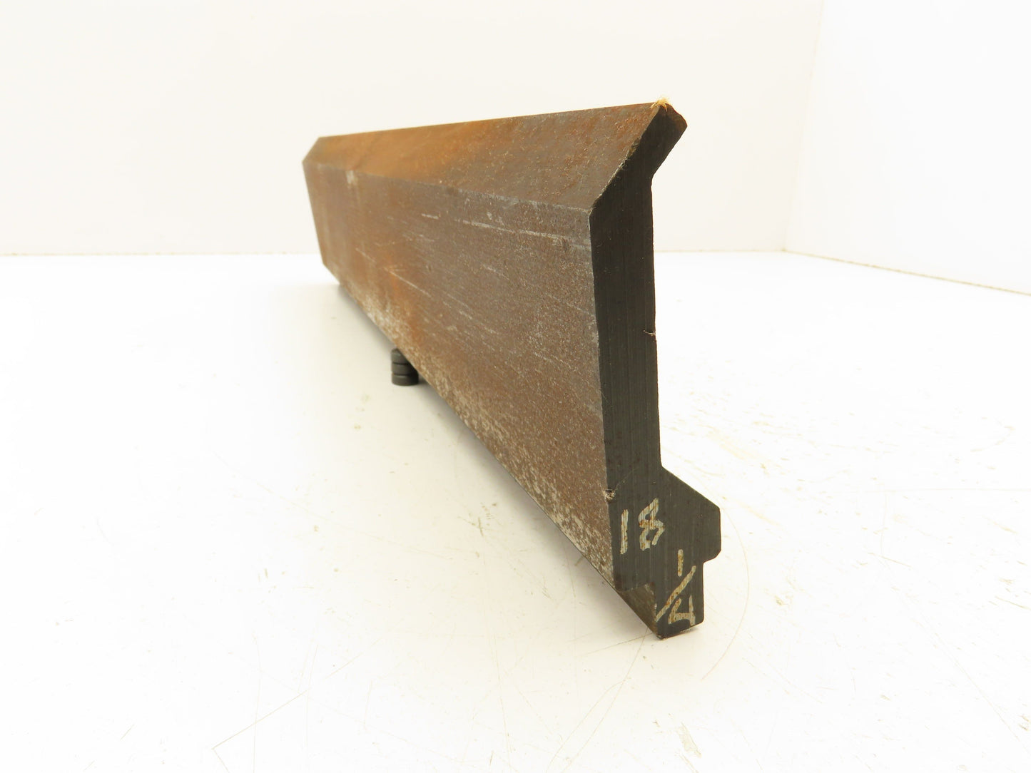 Press Brake Gooseneck Punch Die 9-1/2" Long 90° V 1/4" Finger 3-3/4" H