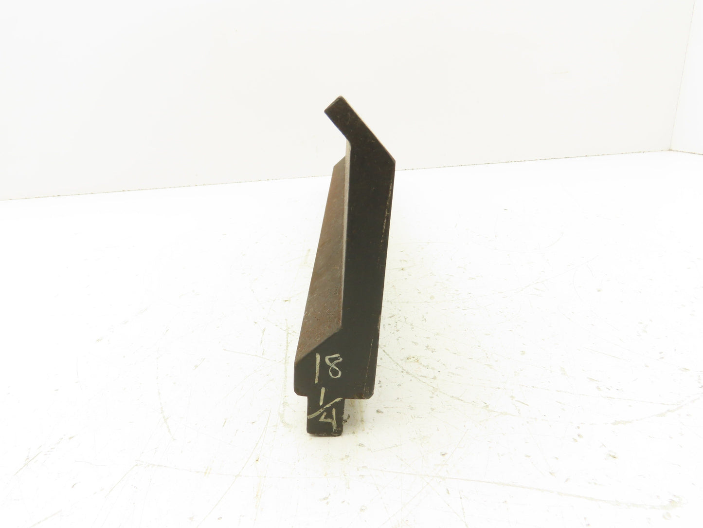 Press Brake Gooseneck Punch Die 9-1/2" Long 90° V 1/4" Finger 3-3/4" H
