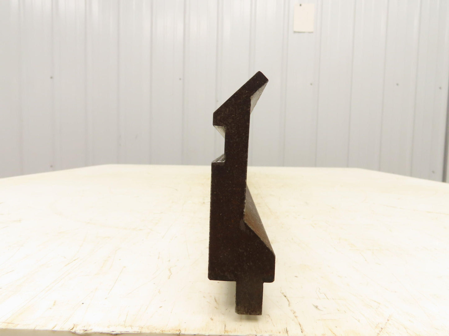 Press Brake Gooseneck Punch Die 61" Long 90° V 1/4" Finger 3-3/4" H 5/8" Notch