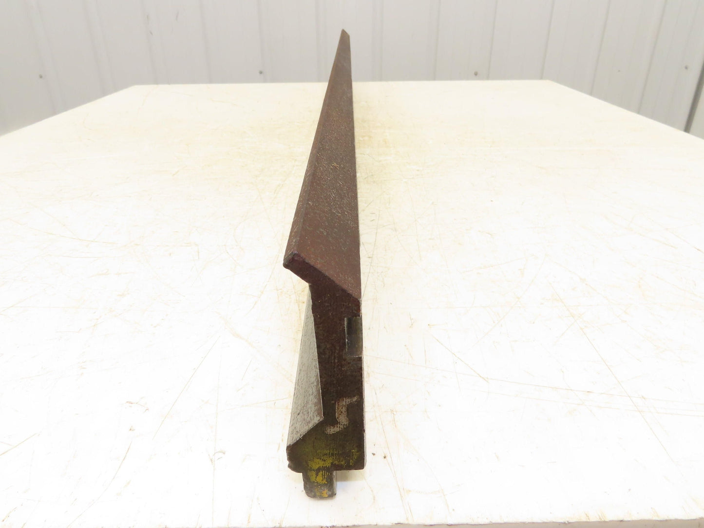 Press Brake Gooseneck Punch Die 61" Long 90° V 1/4" Finger 3-3/4" H 5/8" Notch