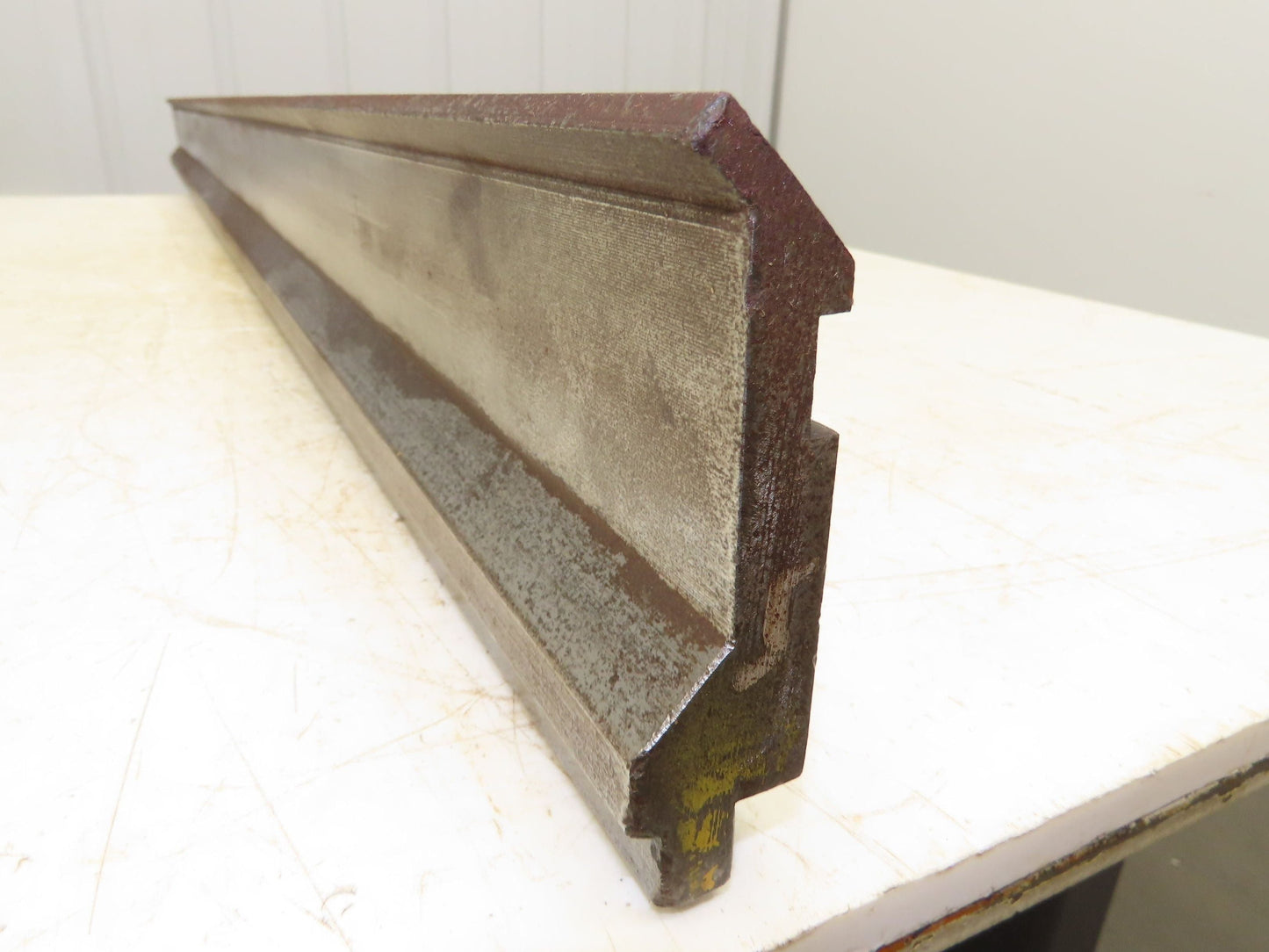 Press Brake Gooseneck Punch Die 61" Long 90° V 1/4" Finger 3-3/4" H 5/8" Notch