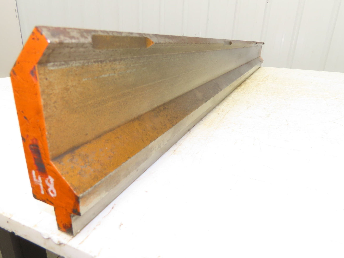 Press Brake Gooseneck Punch Die 48-1/4" Long 90° V 3/8" Finger 3-3/4" H