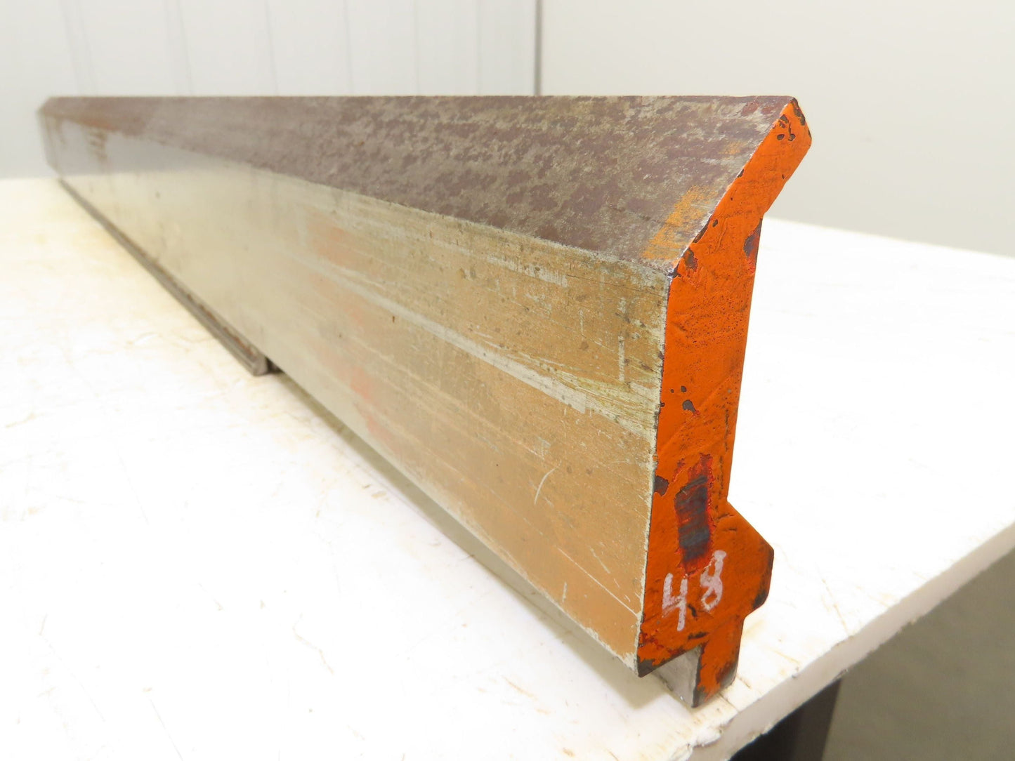 Press Brake Gooseneck Punch Die 48-1/4" Long 90° V 3/8" Finger 3-3/4" H