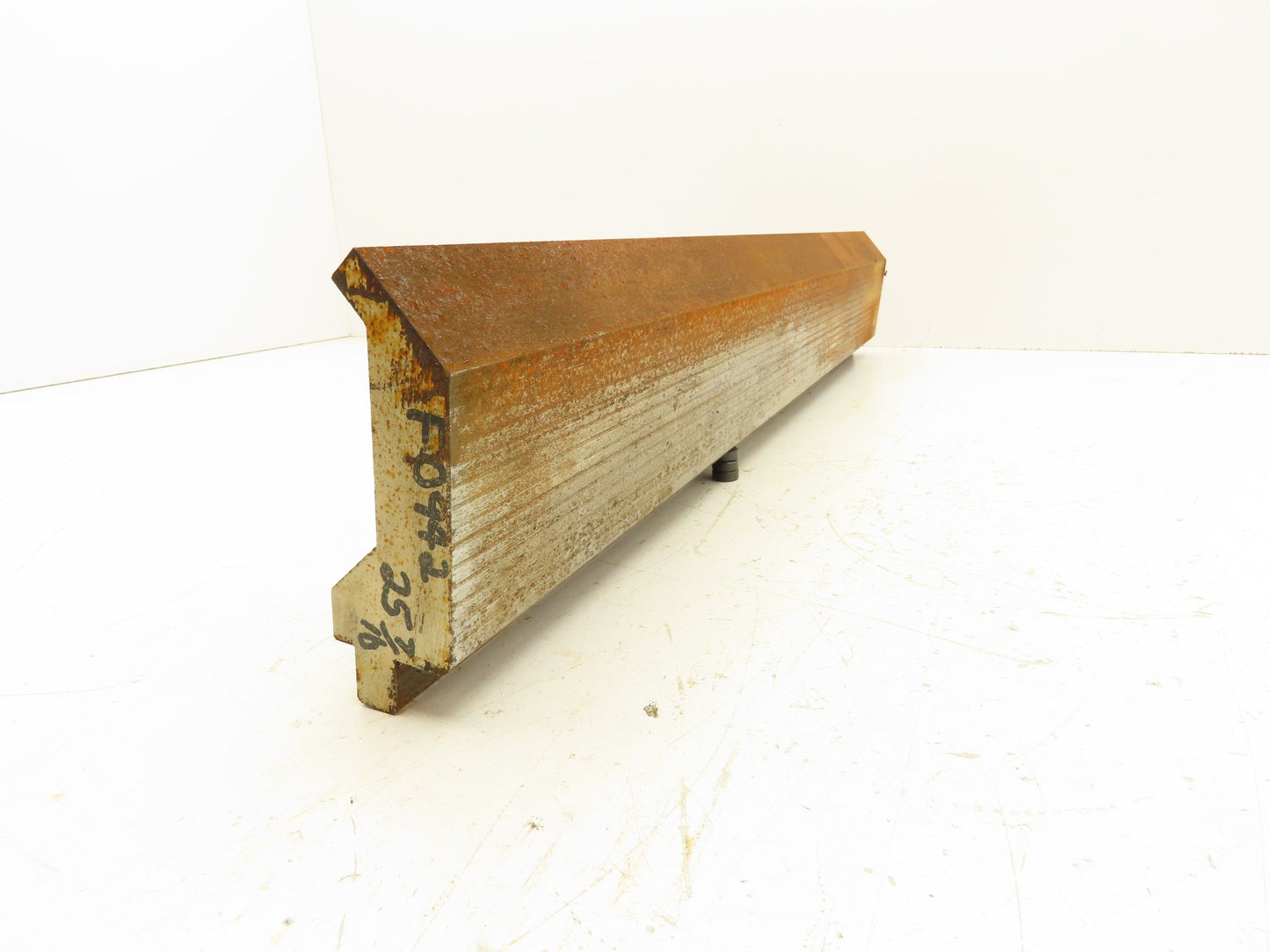 Press Brake Gooseneck Punch Die 25-7/16" Long 90° V 3/8" Finger 3-3/4" H