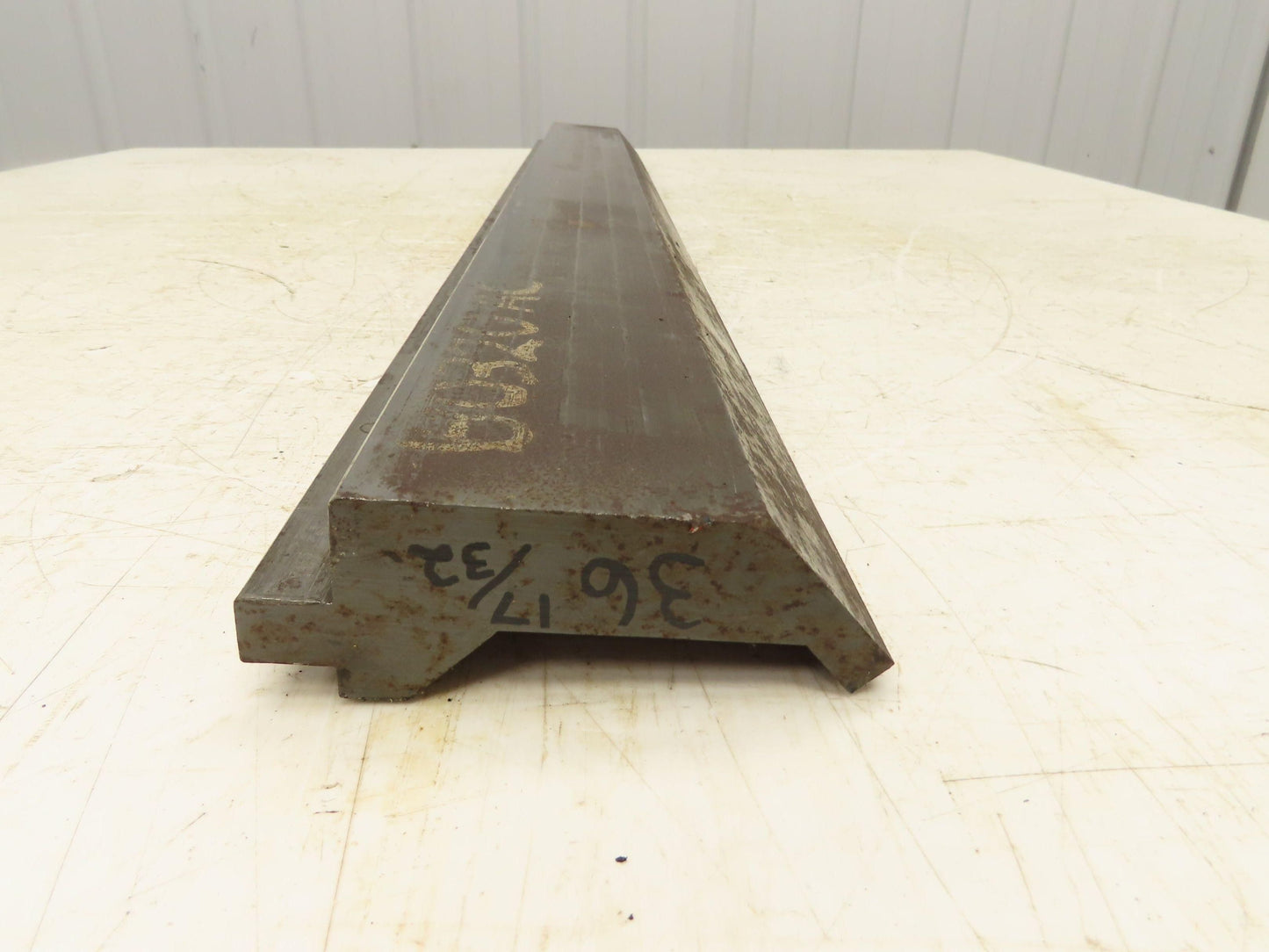 Press Brake Gooseneck Punch Die 36-1/2" Long 90° V 3/8" Finger 3-3/4" H
