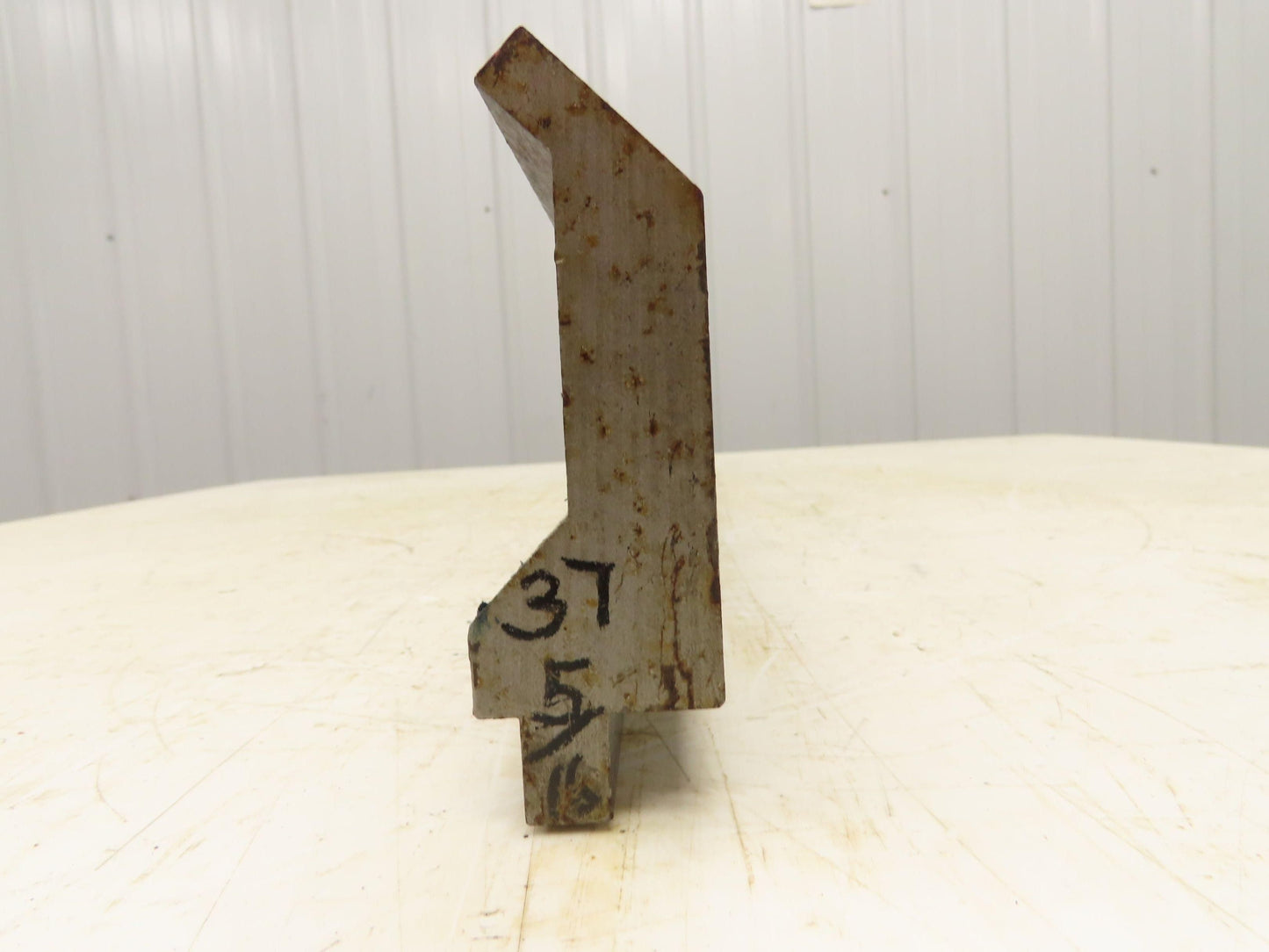 Press Brake Gooseneck Punch Die 37-3/8" Long 90° V 3/8" Finger 3-3/4" H