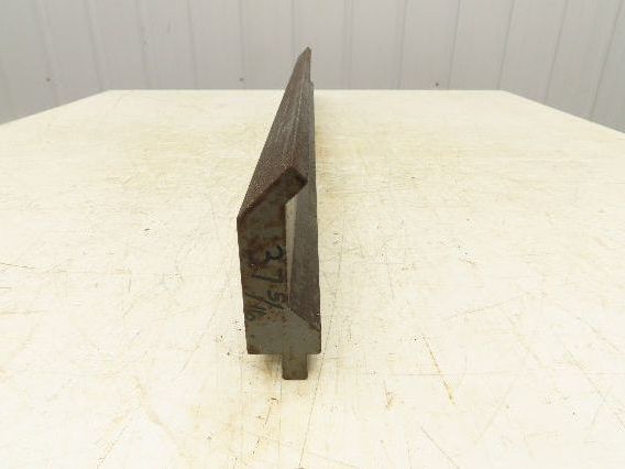 Press Brake Gooseneck Punch Die 37-3/8" Long 90° V 3/8" Finger 3-3/4" H