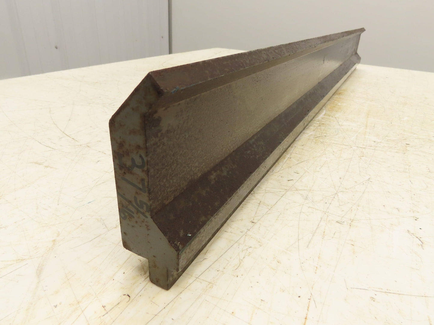 Press Brake Gooseneck Punch Die 37-3/8" Long 90° V 3/8" Finger 3-3/4" H