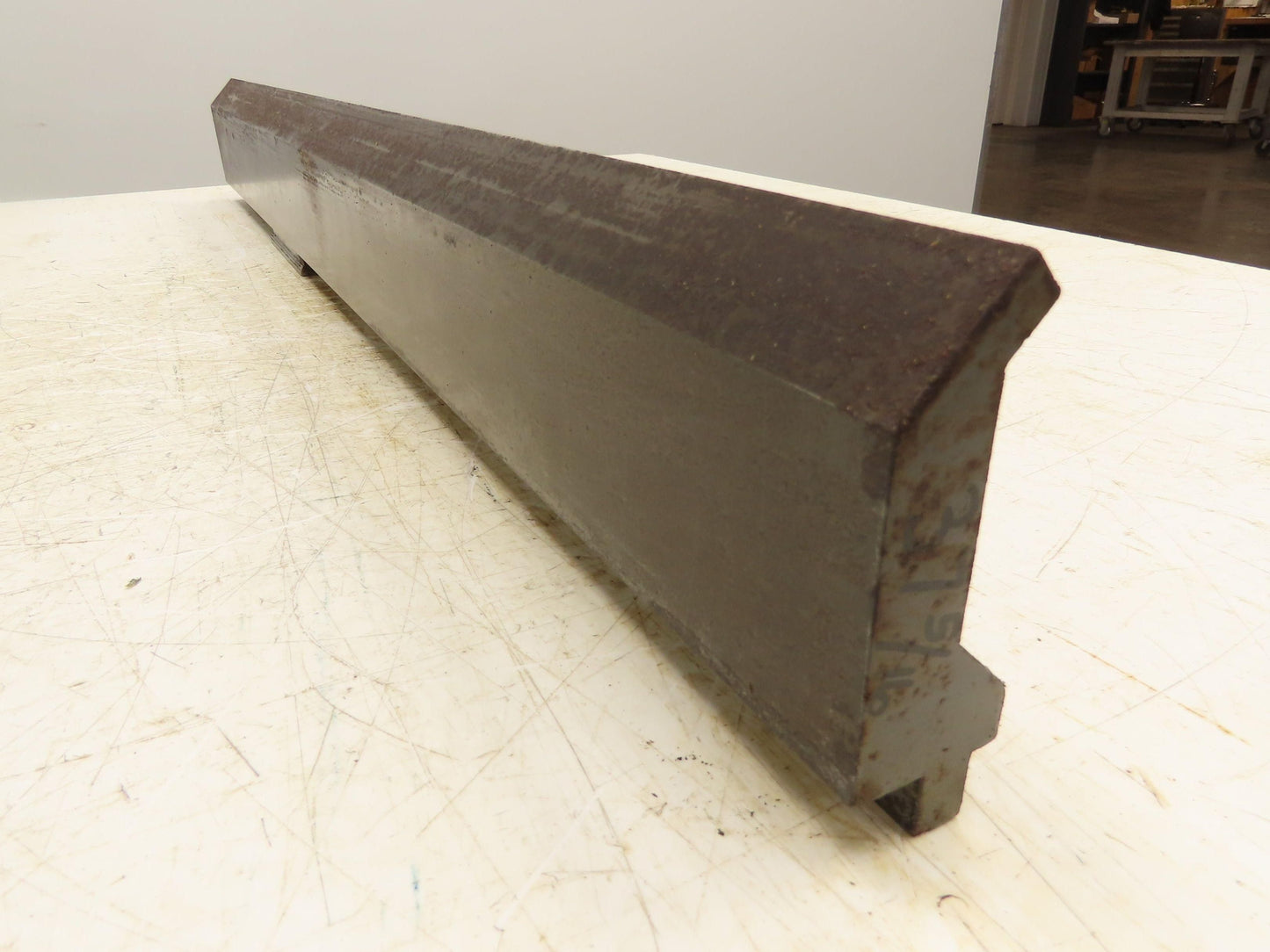 Press Brake Gooseneck Punch Die 37-3/8" Long 90° V 3/8" Finger 3-3/4" H