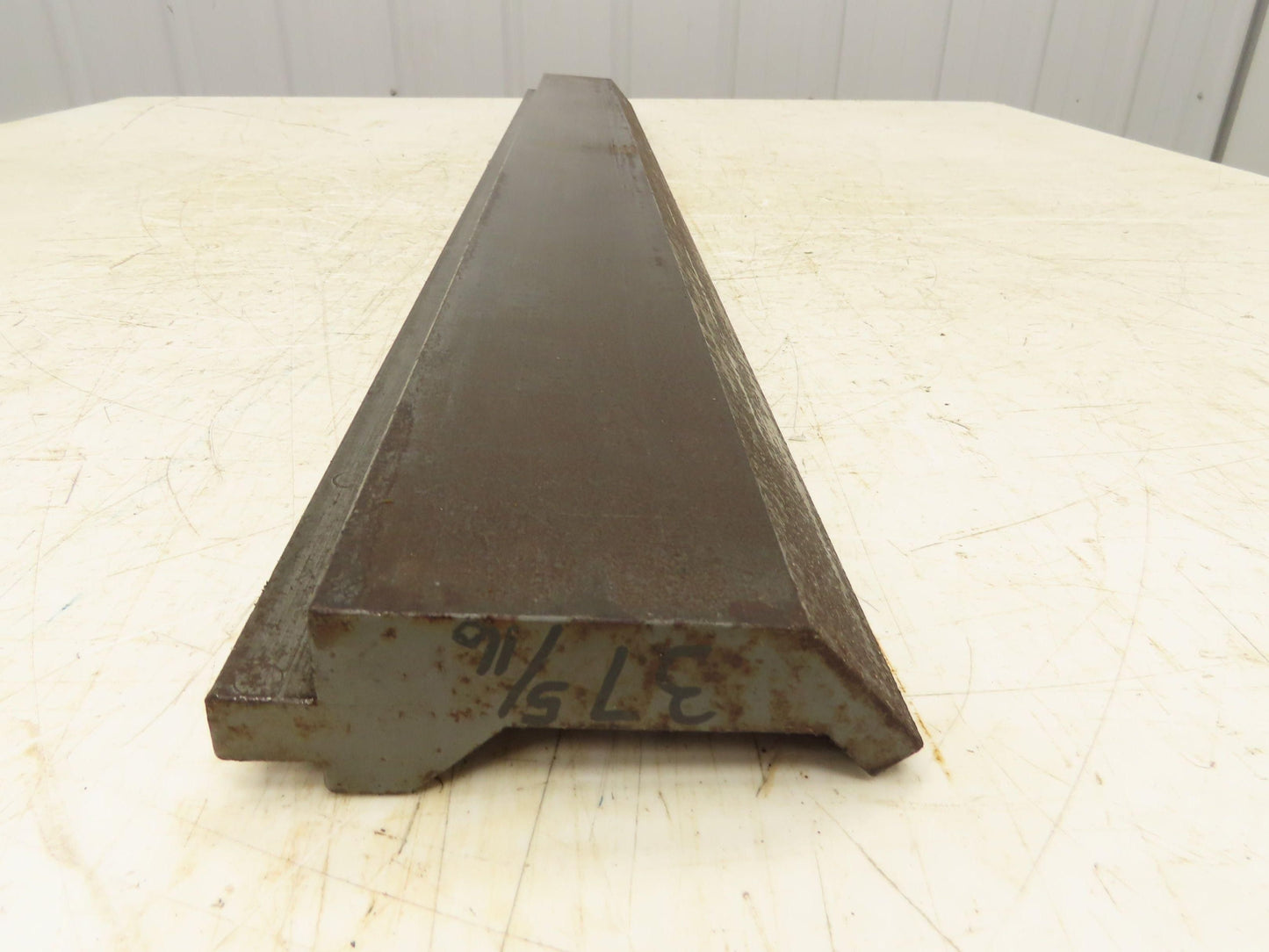 Press Brake Gooseneck Punch Die 37-3/8" Long 90° V 3/8" Finger 3-3/4" H