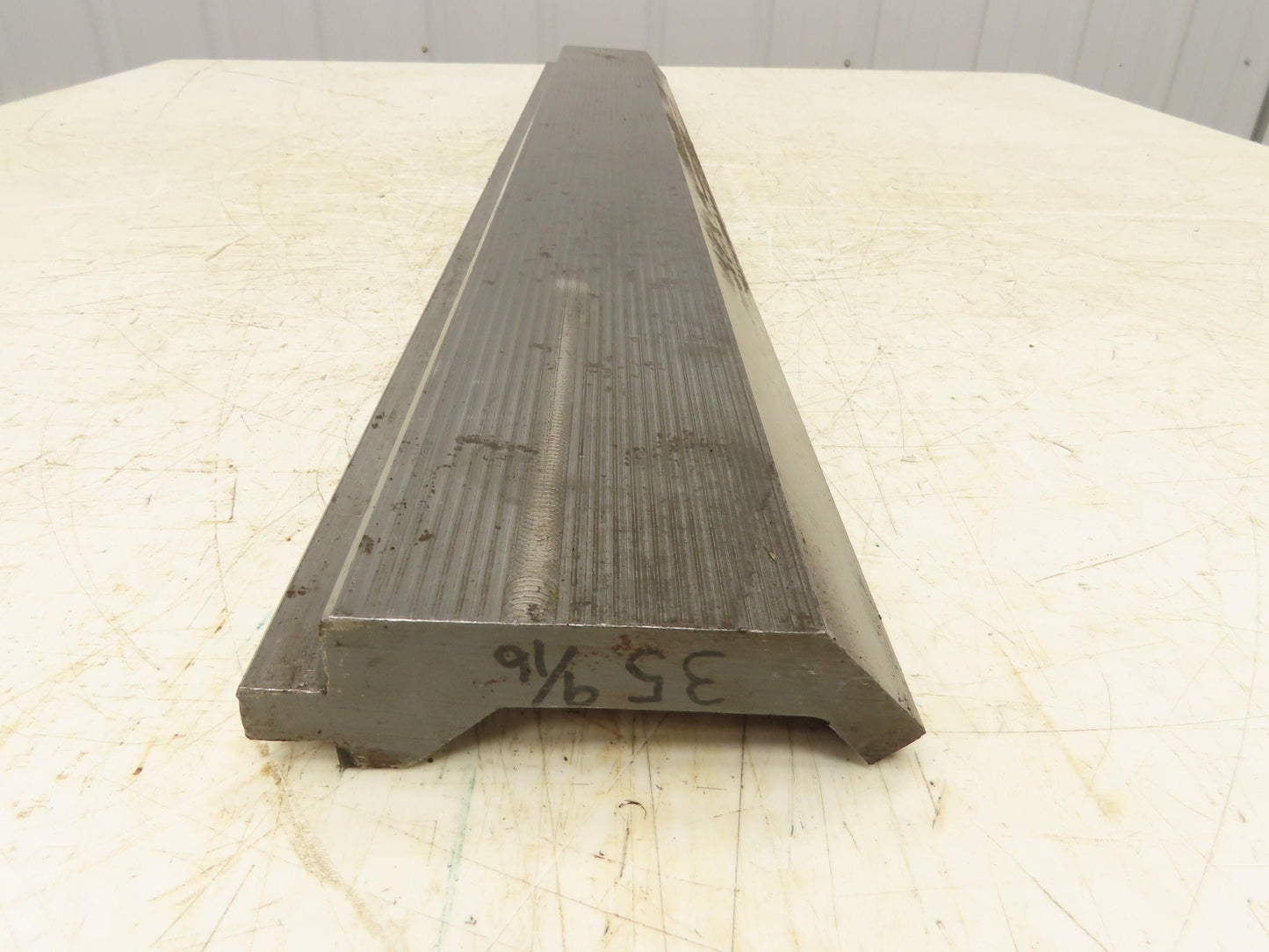 Press Brake Gooseneck Punch Die 35-7/16" Long 90° V 1/4" Finger 3-3/4" H