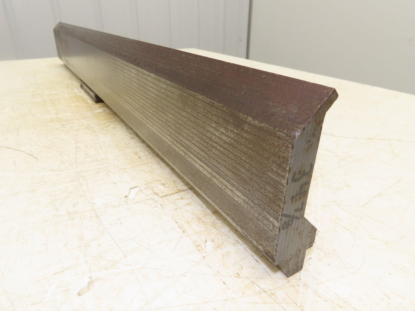 Press Brake Gooseneck Punch Die 34-7/8" Long 90° V 1/4" Finger 3-3/4" H