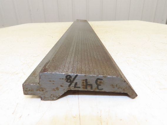 Press Brake Gooseneck Punch Die 34-7/8" Long 90° V 1/4" Finger 3-3/4" H
