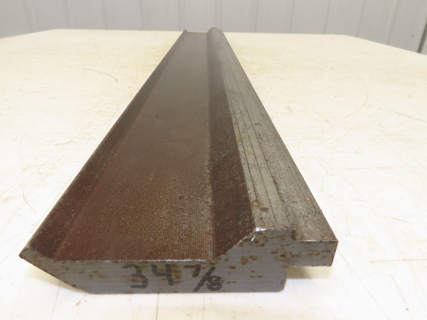 Press Brake Gooseneck Punch Die 34-7/8" Long 90° V 1/4" Finger 3-3/4" H