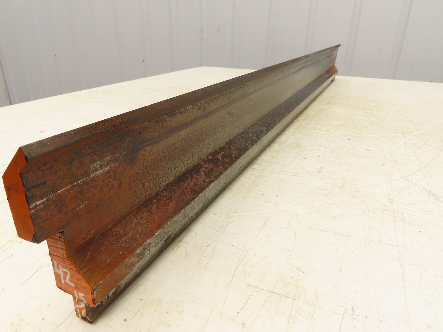 Press Brake Gooseneck Punch Die 43" Long 90° V 1/4" Finger 3-3/4" H