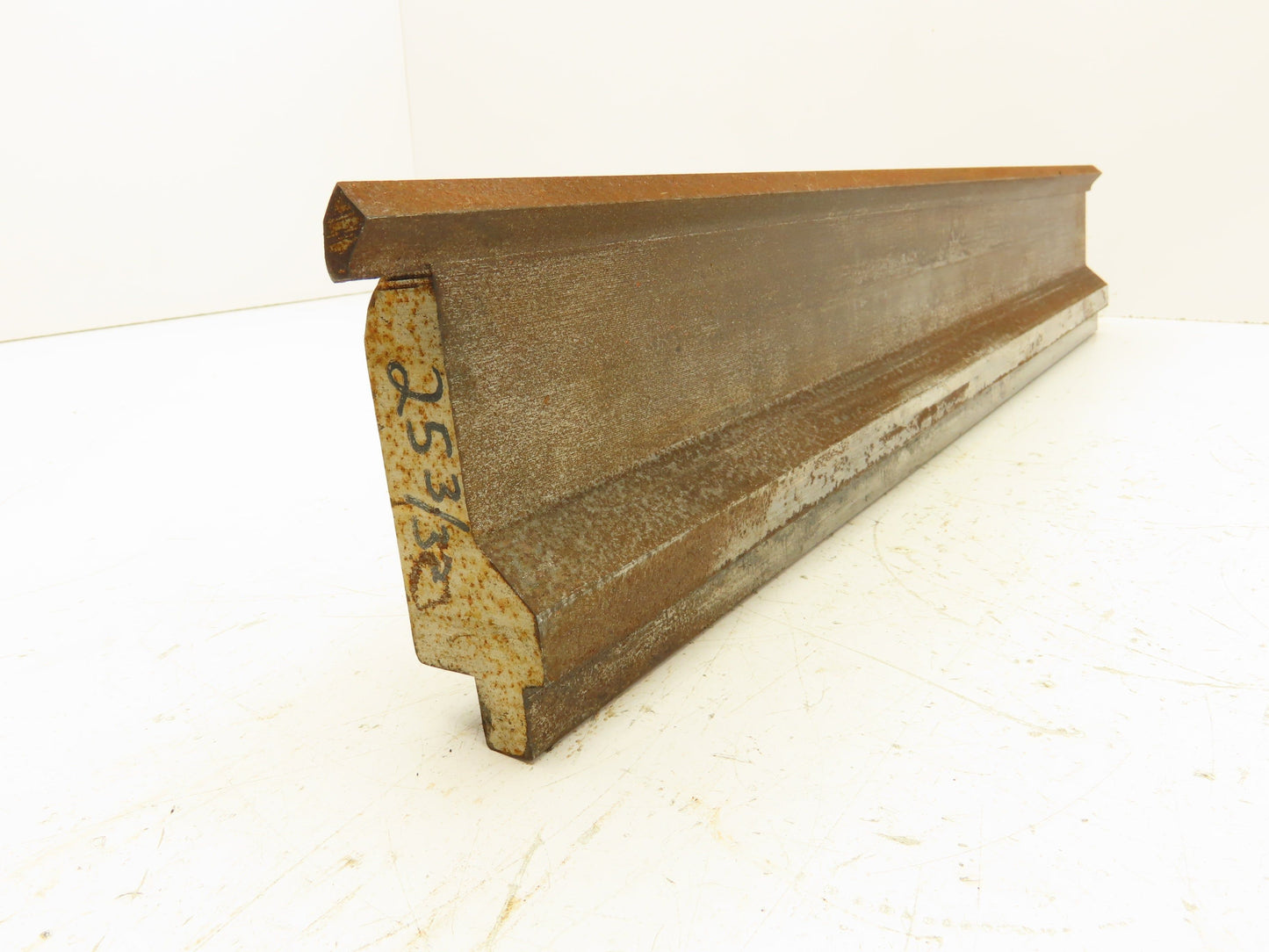 Press Brake Gooseneck Punch Die 25-1/8" Long 90° V 3/8" Finger 3-3/4" H