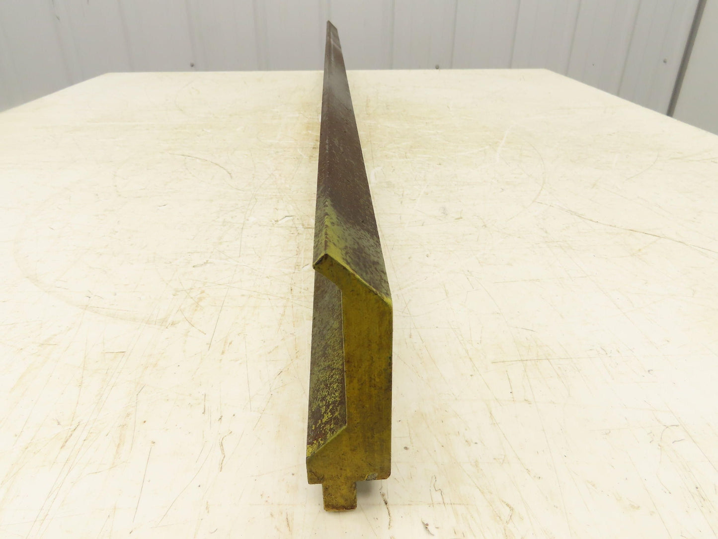 Press Brake Gooseneck Punch Die 45-9/16" Long 90° V 1/4" Finger 3-3/4" H