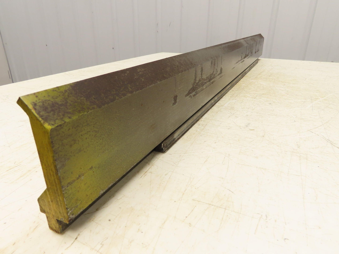 Press Brake Gooseneck Punch Die 45-9/16" Long 90° V 1/4" Finger 3-3/4" H