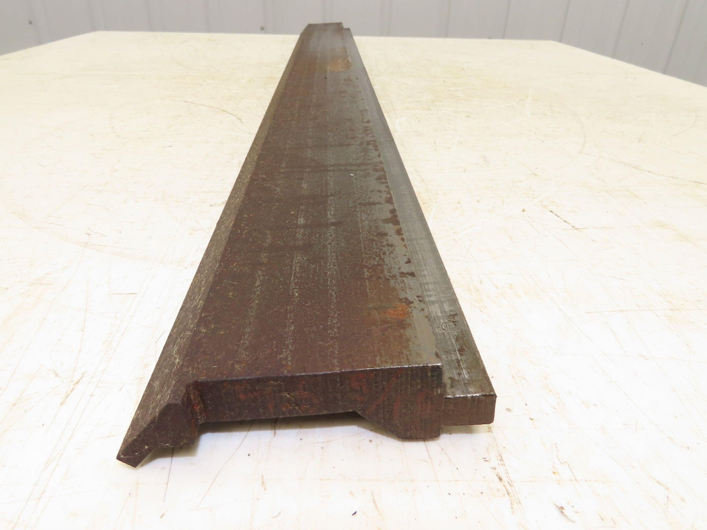 Press Brake Gooseneck Punch Die 45-1/4" Long 90° V 1/4" Finger 3-3/4" H