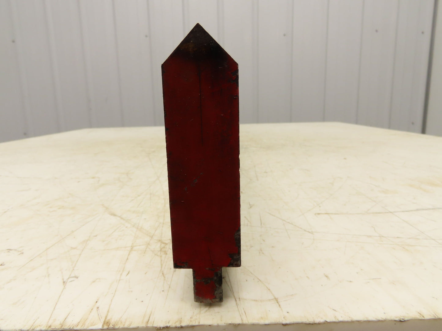 Press Brake Punch Die 49-1/16" Long 90° V 1-3/32" W 3-11/16" H 1/2" Tang